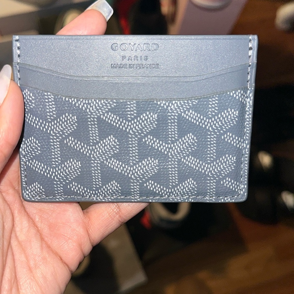 Gray Goyard Wallets